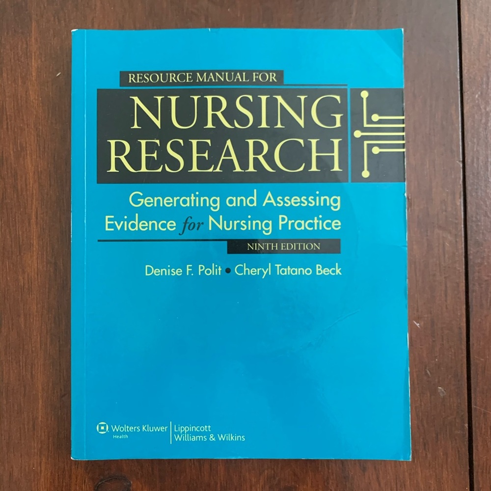 Resource Maunal for Nursing Research